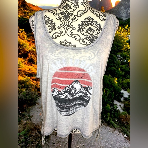 LAKE LOUISE open side tank top- Large - Picture 1 of 6